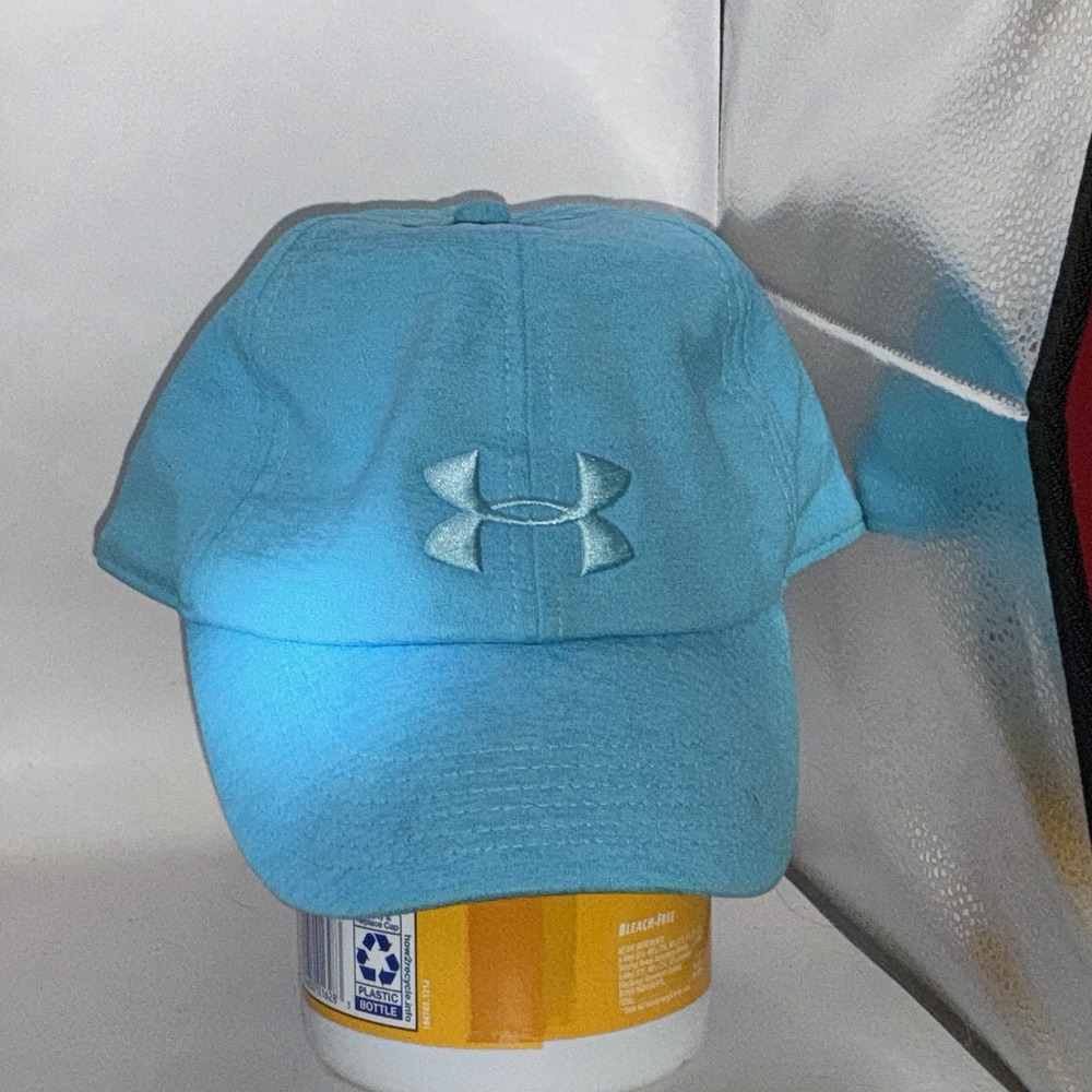 Under Armour Soft Jersey Blue Baseball Hat Adjustable Cap One Size